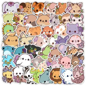 Autocollants animaux mignons